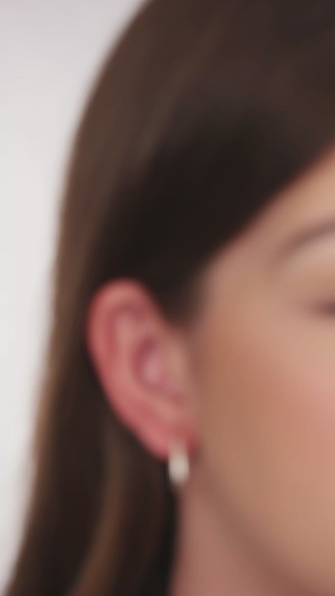 Brinco de Argola Quadrada em Prata 925